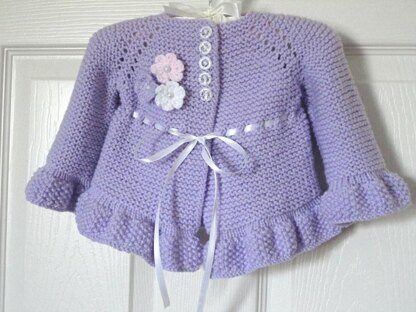 Pattern Baby Girl Knitting Cardigan Grace