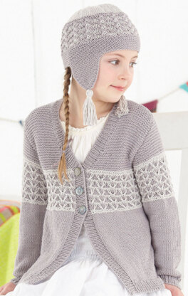 Cardigans and Helmet in Sirdar Snuggly Baby Bamboo DK - 4588 - Downloadable PDF