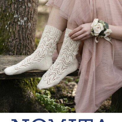 Lace Socks in Novita Nalle - Downloadable PDF