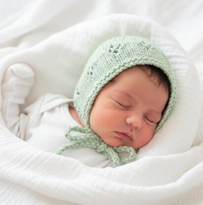 Lacy Baby Bonnet  0-9 months