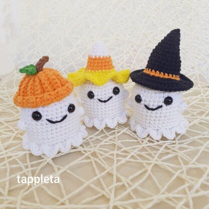 Halloween hats mini crochet pattern