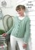 Ladies Fitted Top and Cardigan in King Cole Authentic DK - 4130 - Downloadable PDF