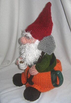 Gnome Tea Cosy and Toy Gnome