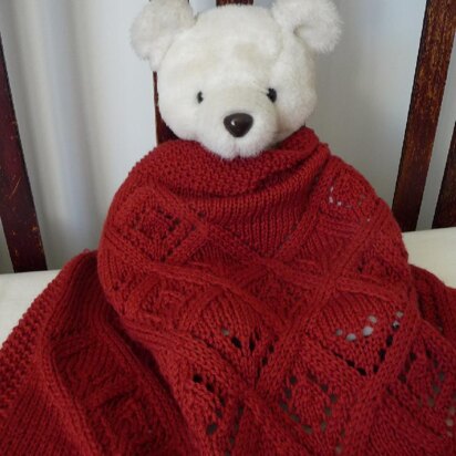 Miranda and Tom Blanket - knitting pattern