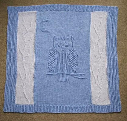 Pram/Cot Blanket - Owl