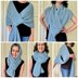 Beginner-Friendly Crochet Gathered Shawl Pattern - Hole-Lotta-Looks Gathered Wrap