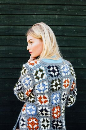 Cosy up Granny Square Cardigan