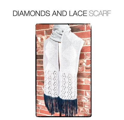 Diamonds and Lace Scarf