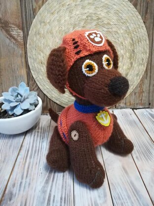 Knitted Z U M A (PAW Patrol)