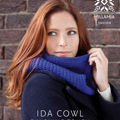 Ida Cowl in MillaMia Naturally Soft Aran