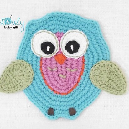 Blue Owl Applique