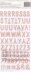 American Crafts Peek-A-Boo You Thickers Stickers 5.5"X11" 154/Pkg - Alpha/Puffy, Girl