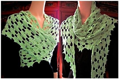 Frostyflakes Scarf/Wrap Superpattern (4+ Yarn Wts)