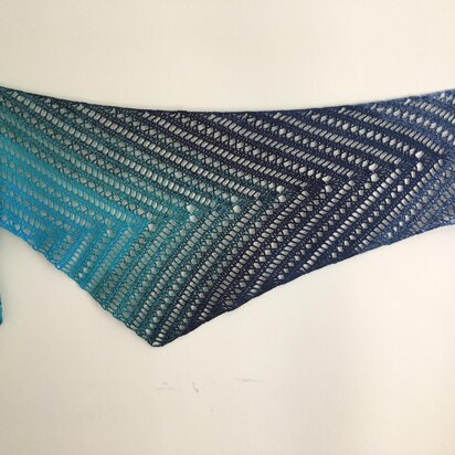 Diving Deep Shawl