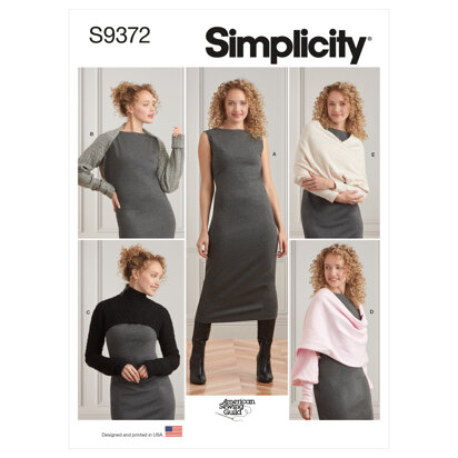 Simplicity Sewing Pattern S9600 - Misses' Knit Dresses – My Sewing Box