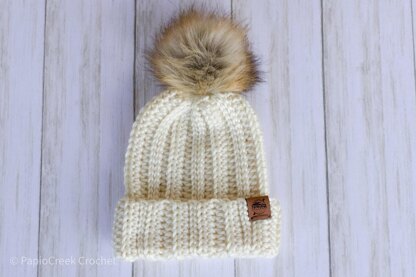 PapioCreek Rib Stitch Beanie