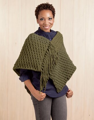 Leisure Arts eBook Boho Chic Crochet Ponchos