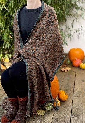 Pumpkin Vines Shawl