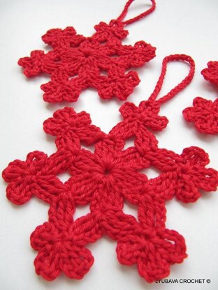 Crochet Snowflake "Christmas"