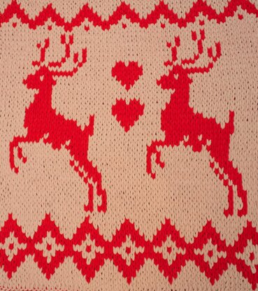 Deer Blanket Pattern