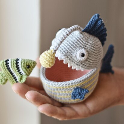 Anglerfish & Angelfish Crochet Pattern