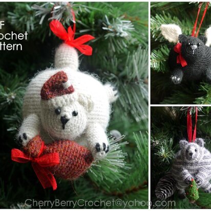 Christmas Cats Ornaments