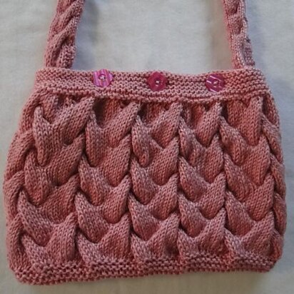 Lazy Cable Purse