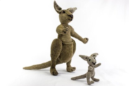 Australian Kangaroo and Joey