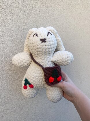 Crochet Cherry Bunny