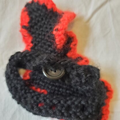 Bat Collar Harness Knitting Pattern