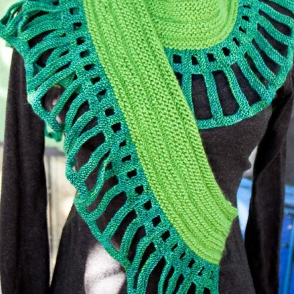 Dragon Tale Shawl