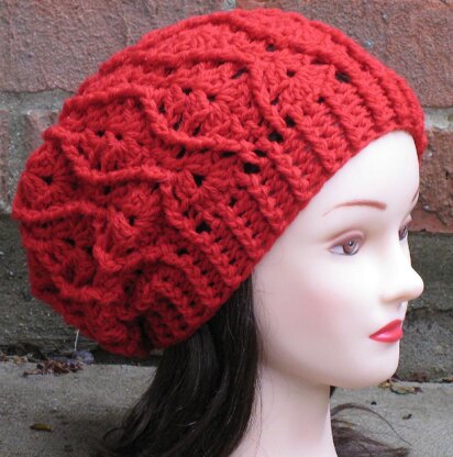 Maddie Cabled Slouch Hat