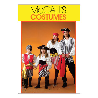 McCall's Misses'/Men's/Children's/Boys'/Girls' Costumes M4952 - Sewing Pattern