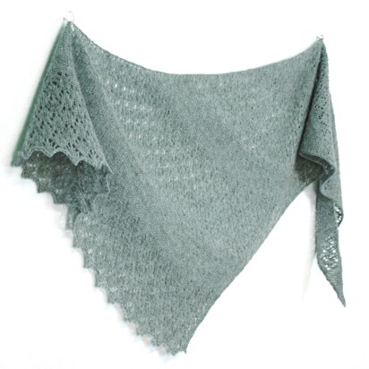 Wintermint Shawl