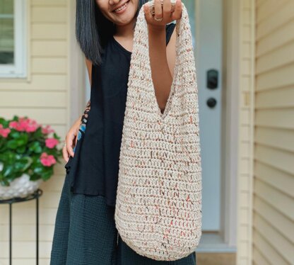 Holographic Square Tote : r/crochet