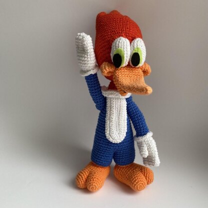 Woody Woodpecker PDF crochet pattern