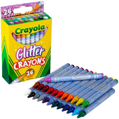 Crayola Crayons - Glitter 24/Pkg