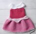 Princess Aurora Crochet Baby Dress Sleeping Beauty