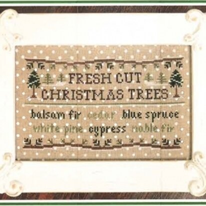 Country Cottage Fresh Cut Christmas Trees - CCN143 -  Leaflet