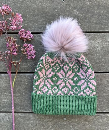 SnoStorm Snowflake Beanie