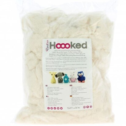 Hoooked 100% Recycled Fluffy Cotton Filling - Pearl