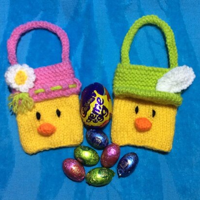 Easter Chick Gift Bags