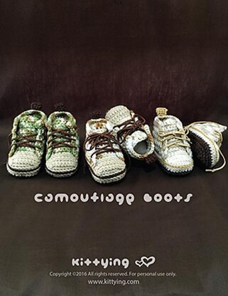 Camouflage Baby Sneakers