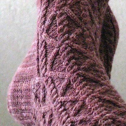 Romantic Entanglement Socks