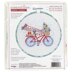 Dimensions Holiday Bicycle Embroidery Kit