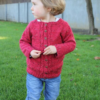 Camden Twist Cardigan - knitting pattern