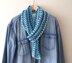 Little blue summer scarf