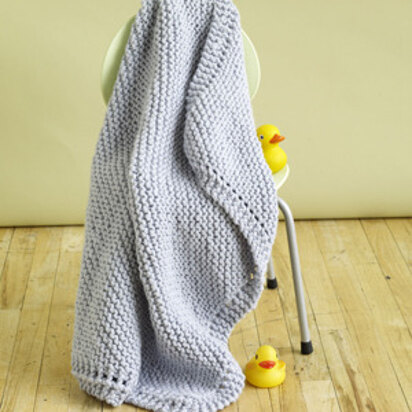 Cuddle Tight Baby Blanket in Lion Brand Wool-Ease Thick & Quick - 80717B