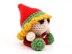 Mini Female Christmas Elf Crochet Pattern