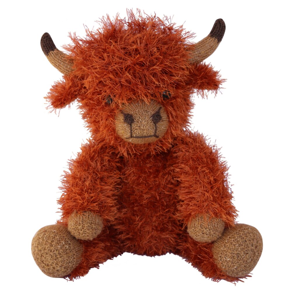 Cow Knitting Pattern Giant Douglas The Highland Cow Knitting Kit By